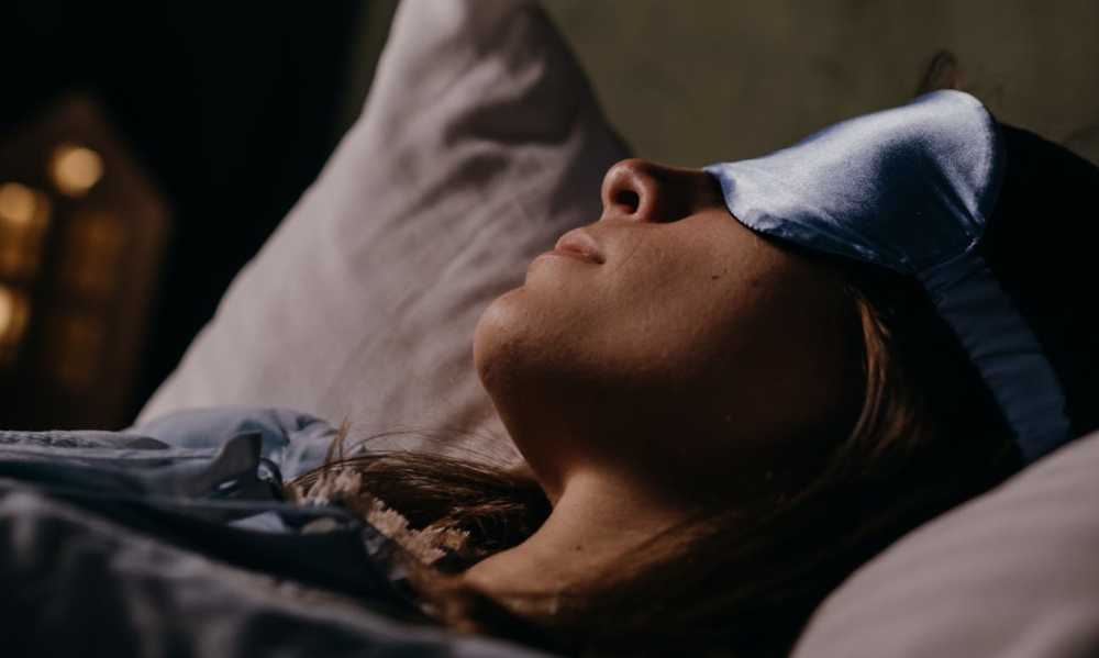 sleeping woman