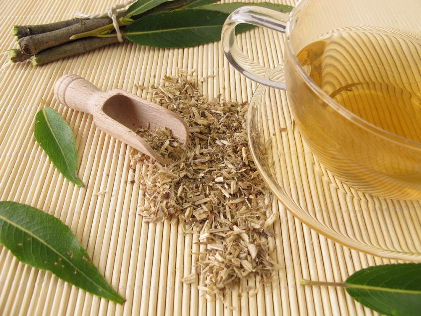 Natural Pain Relief: Herbs_White willow bark tea