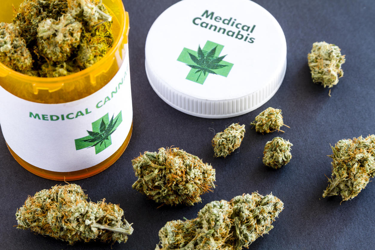 A Family’s Journey with Medical Cannabis marijuana in a prescription bottle