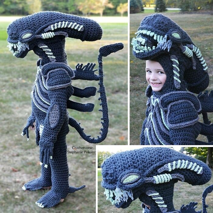 Crafting-Your-Way-To-Better-Wellbeing_crochet-alien-costume-child